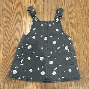 Zara baby girl overall dress 9-12 months